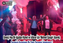 Emekçi Hep Bir Ağızdan Hizmet ve İstikrar İçin ‘Mehmet Güngör’ diyerek; Geçmişin Karanlığını Bir Daha Yaşamak İstemiyoruz !