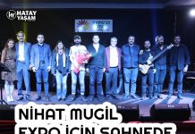 NİHAT MUGİL EXPO İÇİN SAHNEDE