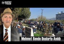 Mehmet Rende Dualarla Anıldı