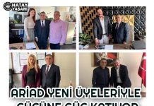ARİAD YENİ ÜYELERİYLE GÜCÜNE GÜÇ KATIYOR