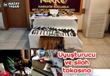 Uyuşturucu ve silah takasına polis baskını