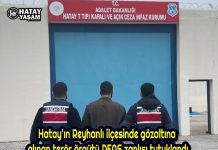 Hatay’ın Reyhanlı ilçesinde gözaltına alınan terör örgütü DEAŞ zanlısı tutuklandı