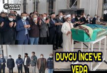 DUYGU İNCE’YE VEDA
