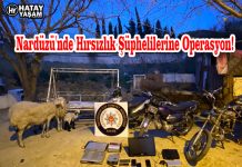 Nardüzü’nde Hırsızlık Şüphelilerine Operasyon!