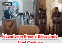 İskenderun Ermeni Kilisesinde Noel Coşkusu