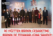 İKİ YİĞİTTEN BİRİNİN CESARETİNE, BİRİNİN DE FEDAKARLIĞINA ŞAHİDİZ!