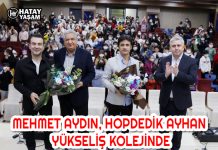 MEHMET AYDIN, HOPDEDİK AYHAN YÜKSELİŞ KOLEJİNDE