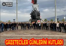 GAZETECİLER GÜNLERİNİ KUTLADI