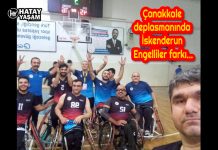 Çanakkale deplasmanında İskenderun Engelliler farkı…