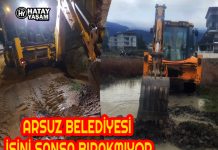 ARSUZ BELEDİYESİ İŞİNİ ŞANSA BIRAKMIYOR