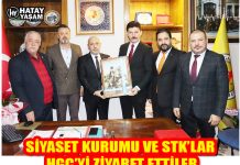 SİYASET KURUMU VE STK’LAR HGC’Yİ ZİYARET ETTİLER