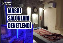 MASAJ SALONLARI DENETLENDİ