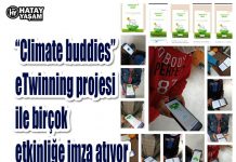 “Climate buddies” eTwinning projesi ile birçok etkinliğe imza atıyor