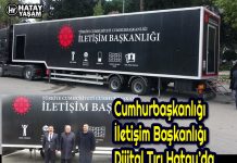 Cumhurbaşkanlığı İletişim Başkanlığı Dijital Tırı Hatay’da