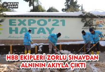 HBB EKİPLERİ ZORLU SINAVDAN ALNININ AKIYLA ÇIKTI