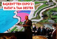 BAŞKENT’TEN EXPO’21 HATAY’A TAM DESTEK