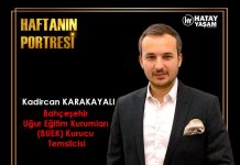 Kadircan KARAKAYALI Bahçeşehir Uğur Eğitim Kurumları (BUEK) Kurucu Temsilcisi