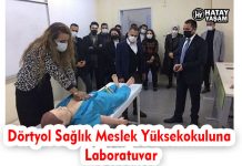 Dörtyol Sağlık Meslek Yüksekokuluna Laboratuvar