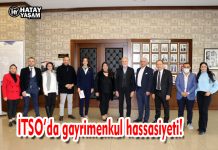 İTSO’da gayrimenkul hassasiyeti!