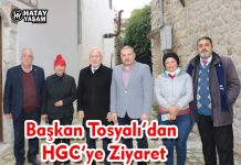 Başkan Tosyalı’dan HGC’ye Ziyaret