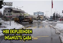 HBB EKİPLERİNDEN İNSANÜSTÜ ÇABA