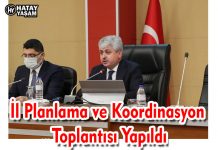 İl Planlama ve Koordinasyon Toplantısı Yapıldı