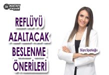 REFLÜYÜ AZALTACAK BESLENME ÖNERİLERİ