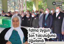 Fatma Uygun Son Yolculuğuna Uğurlandı