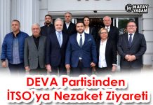 DEVA Partisinden İTSO’ya Nezaket Ziyareti