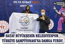HATAY BÜYÜKŞEHİR BELEDİYESPOR TÜRKİYE ŞAMPİYONASI’NA DAMGA VURDU