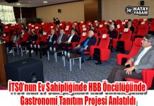 İTSO’nun Ev Sahipliğinde HBB Öncülüğünde Gastronomi Tanıtım Projesi Anlatıldı
