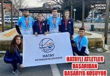 HATAYLI ATLETLER BAŞARIDAN BAŞARIYA KOŞUYOR