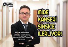 MİDE KANSERİ SİNSİCE İLERLİYOR!