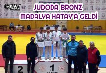 JUDODA BRONZ MADALYA HATAY’A GELDİ
