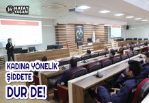 KADINA YÖNELİK ŞİDDETE DUR DE!