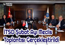 İTSO Şubat Ayı Meclis Toplantısı Gerçekleştirildi