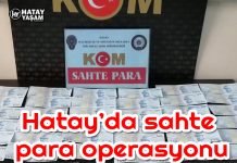 Hatay’da sahte para operasyonu