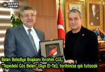 Belen Belediye Başkanı İbrahim GÜL; “Tepedeki Göz Belen” (Ayn El-Tel), tarihimize ışık tutacak