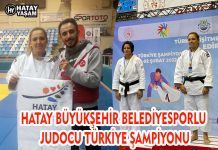 HATAY BÜYÜKŞEHİR BELEDİYESPORLU JUDOCU TÜRKİYE ŞAMPİYONU
