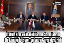 İTSO’da Kreş ve Anaokullarının Sorunlarının Ele Alındığı İstişare Toplantısı Gerçekleştirildi