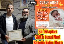 Şiir Kitapları SMA’lı Yusuf Mert Bebeğe Nefes Olsun