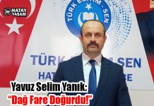 Yavuz Selim Yanık: “Dağ Fare Doğurdu!”