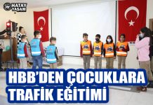 HBB’DEN ÇOCUKLARA TRAFİK EĞİTİMİ