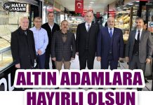 ALTIN ADAMLARA HAYIRLI OLSUN