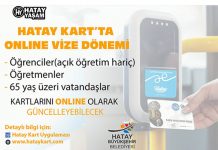 HATAY KART’TA ONLINE VİZE DÖNEMİ