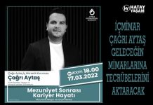 İÇMİMAR ÇAĞRI AYTAŞ GELECEĞİN MİMARLARINA TECRÜBELERİNİ AKTARACAK