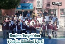 Başkan Tosyalı’dan Yönetim Bilimleri Dersi