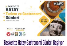 Başkentte Hatay Gastronomi Günleri Başlıyor