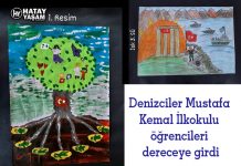 Denizciler Mustafa Kemal İlkokulu öğrencileri dereceye girdi