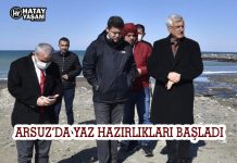 ARSUZ’DA YAZ HAZIRLIKLARI BAŞLADI